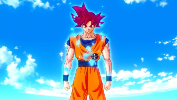 Wallpaper Dragon Ball Super Saiyan God - Anime Wallpaper HD