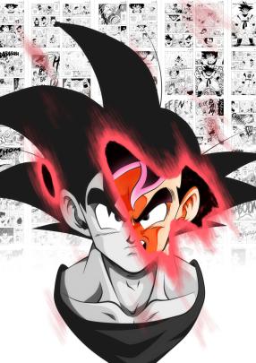 Wallpaper Goku Kioken - Goku Kaioken Wallpapers Wallpaper Cave - You 