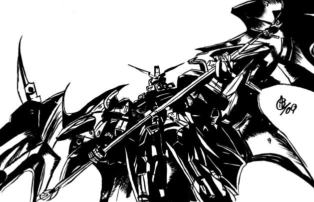 Black and White Gundam Wallpapers - Top Free Black and White Gundam 