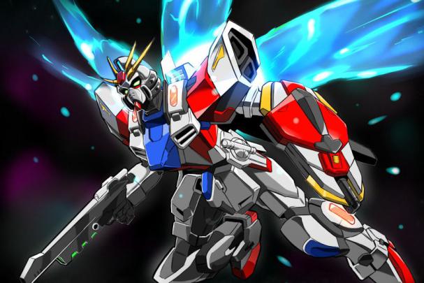 Burning Gundam Wallpaper \u00b7\u2460 