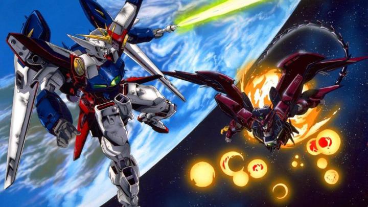 Burning Gundam Wallpaper \u00b7\u2460 