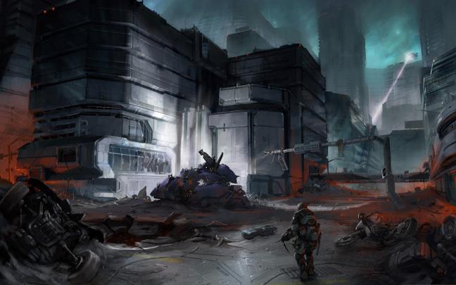 Halo Concept Art Wallpapers HD -