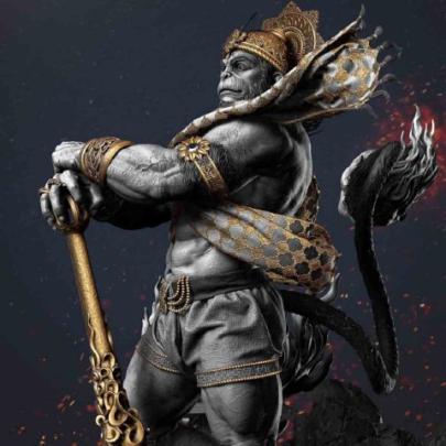 Angry Hanuman Hanuman Images Hd 3D Free Download - canvas-link