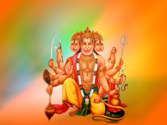 Panchmukhi Hanuman Wallpapers - Top Free Panchmukhi Hanuman Backgrounds 