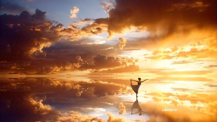 Clouds, Drum, And, Bass, Liquicity, Yoga, Wide, HD, Wallpaper, Iphone 