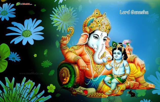 Download God Vinayaka Wallpapers - Lord Ganesha And Lord Krishna On Itl.cat