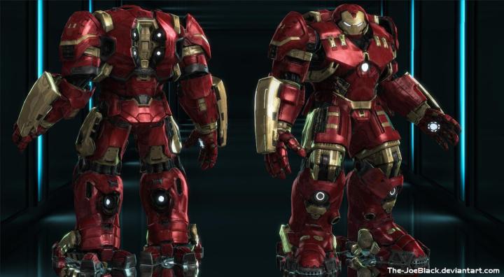 Free download Iron Man Hulkbuster AoU MH for XNALara XPS by 