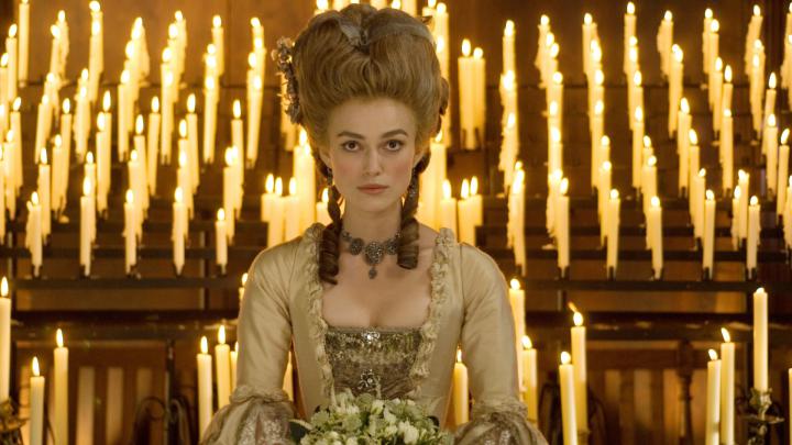 Download Wallpaper 1920x1080 duchess, georgiana, keira knightley, dress 