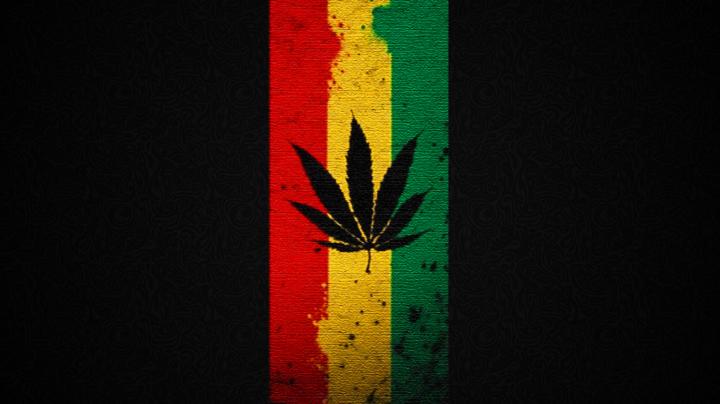 Leaf Rasta Wallpaper for Desktop Netbook 1366x768 HD
