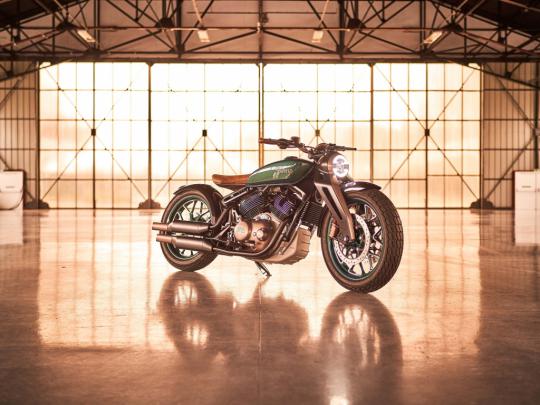 Desktop wallpaper royal enfield kx, muscle bike, 2019, hd image 