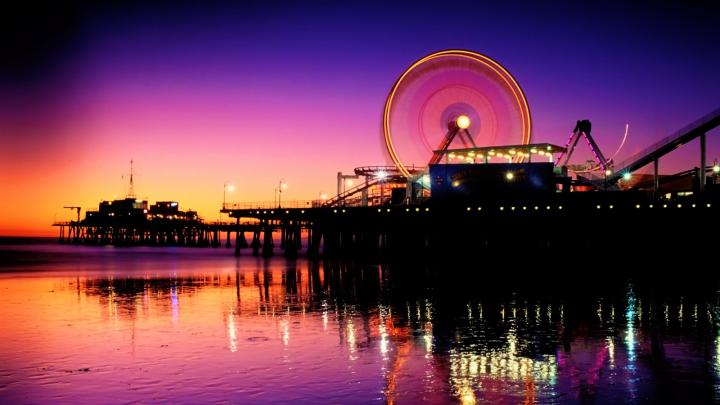 Santa Monica Pier Wallpaper -