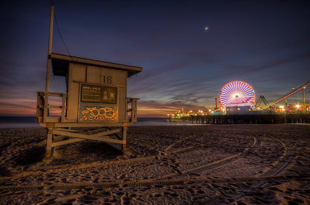 Santa Monica Wallpaper -