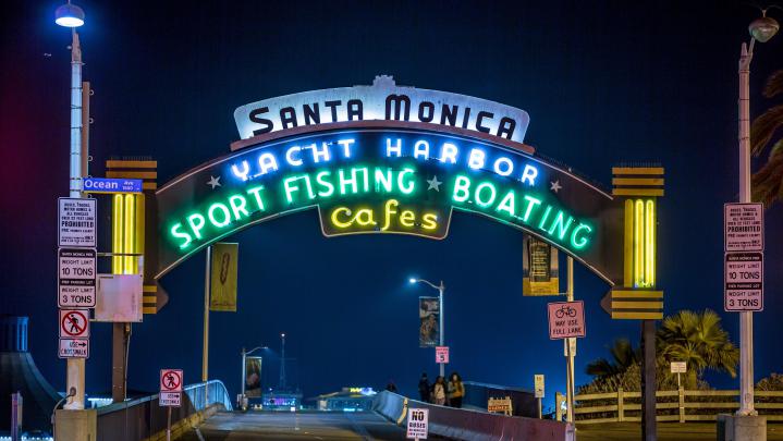 Santa Monica Pier Wallpapers | HD Background Images | Photos | Pictures 