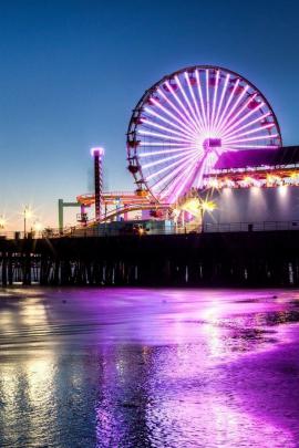 [29+] Santa Monica Pier Wallpapers 