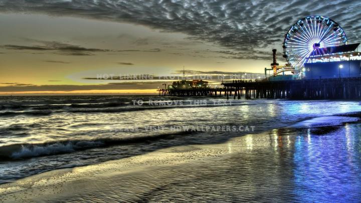 Santa Monica Pier Wallpapers