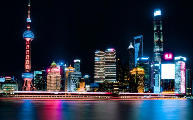 Shanghai china weather HD wallpaper | City lights wallpaper, City 