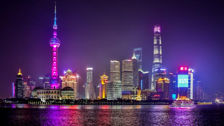 Download wallpaper: Shanghai iconic view 1920x1080