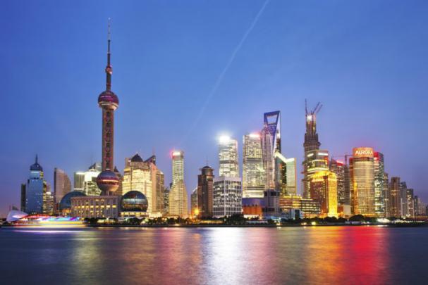 hina, Shanghai, Houses, Skyscrapers, Night, Cities Wallpapers HD 