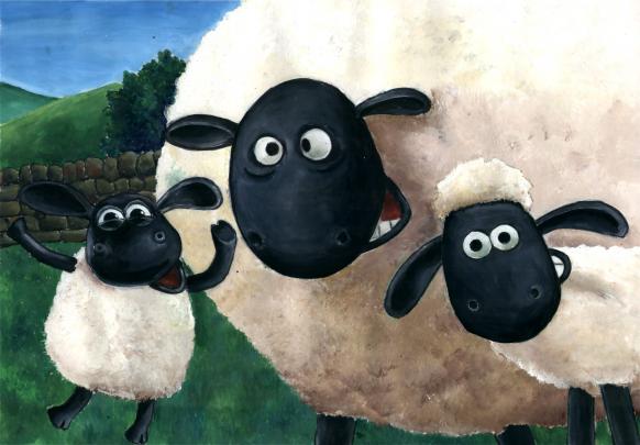 Shaun The Sheep HD Wallpapers for desktop download