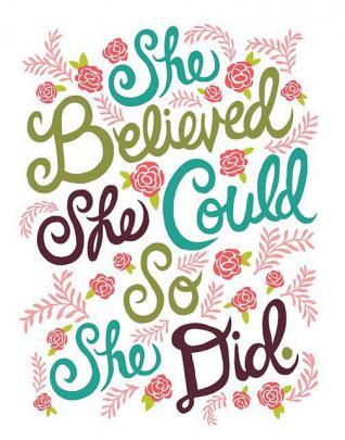 She believed she could so she did quote Erin Fairchild Her Heartland 