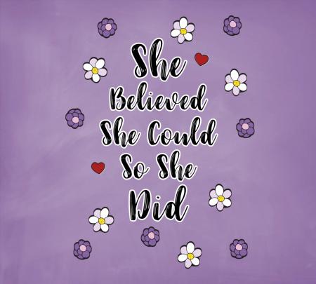 She Believed She Could, So She Did \u2014 Cute Notebooks + Journals