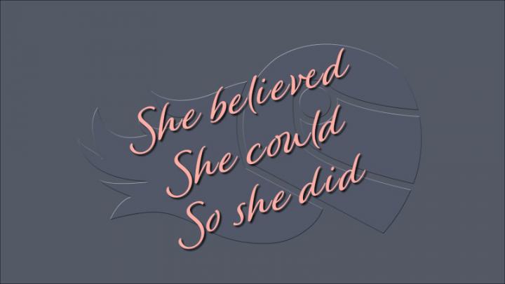 She Believed She Could So She Did Wallpaper | Race Chix Motorsport