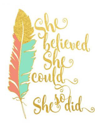 She Believed She Could - Joanne Jamis Cain