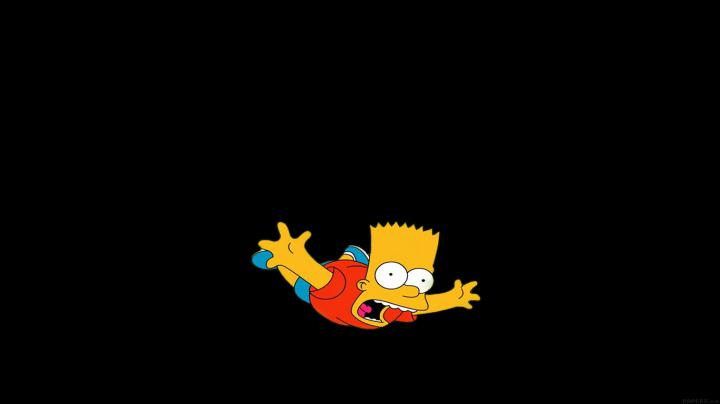 wallpaper for desktop, laptop | ag70-bart-simpson-funny-cute-illlust