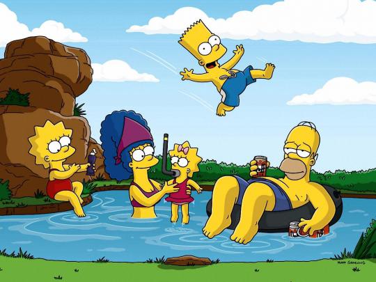 Funny Pic: funny simpsons desktop backgrounds