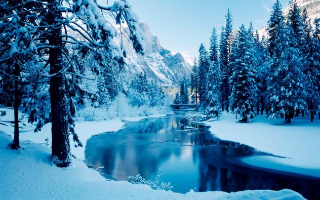 Desktop Wallpaper Winter Scenes \u00b7\u2460 