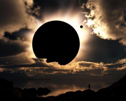 Solar Eclipse Wallpaper \u00b7\u2460 