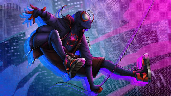 1920x1080 Spiderman Miles 4k Artwork 2020 Laptop Full HD 1080P HD 4k 