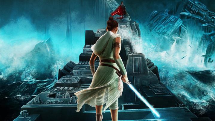 Star Wars The Rise Of Skywalker Textless Poster, HD Movies, 4k 