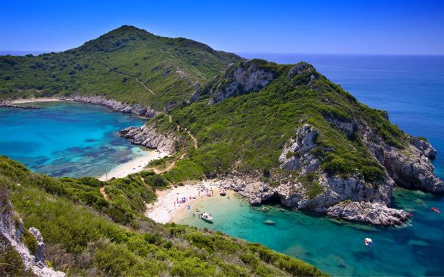 nature, Landscape, Photography, Beach, Sea, Hills, Summer, Shrubs, Boat 