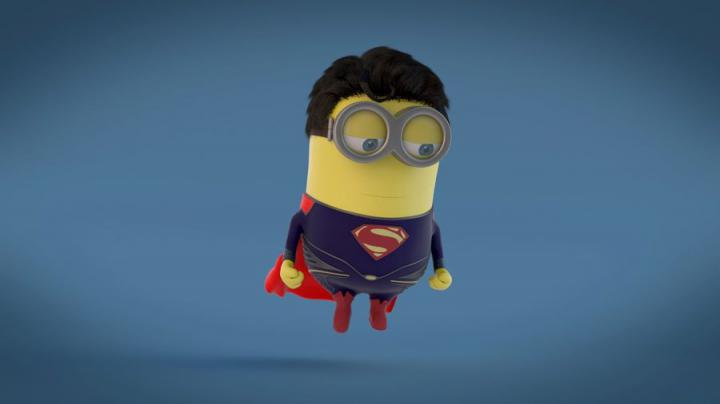 Minions Superman - Wallpaper, High Definition, High Quality, Widescreen