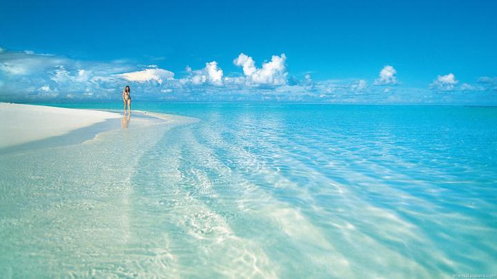 Tahiti Beach Wallpaper -