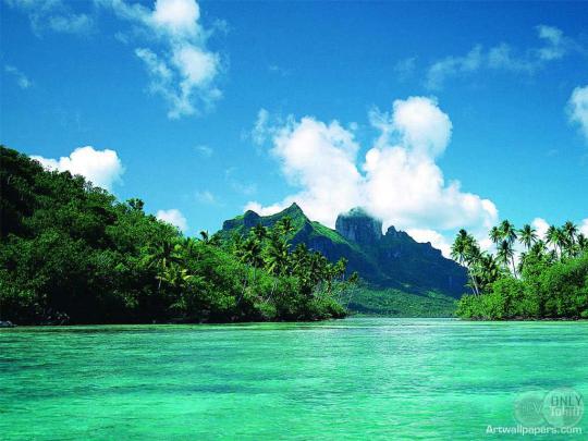 Tahiti Beach Wallpaper -