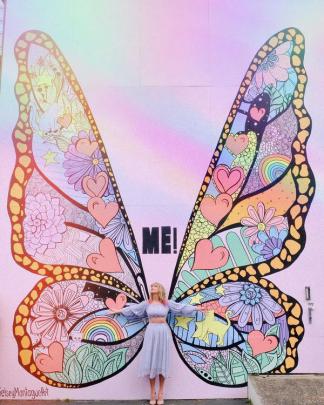 Butterfly Mural Wallpaper - Free HD Wallpaper