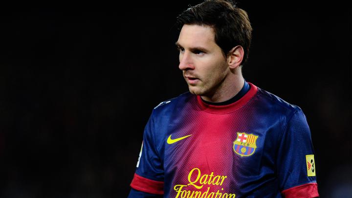 Desktop Wallpaper Lionel Messi Football Player, Hd Image, Picture 
