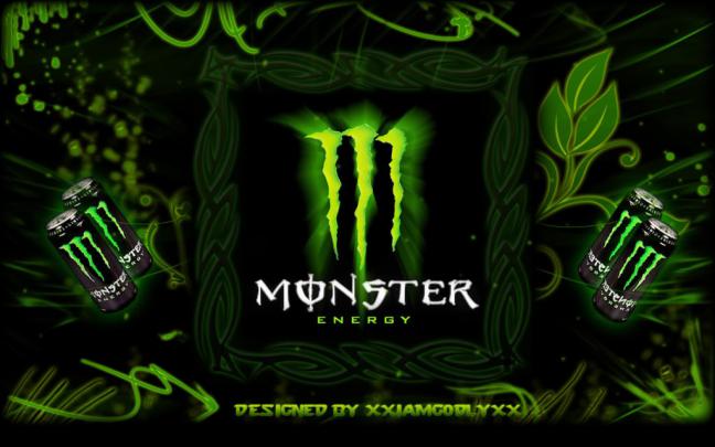 Wallpaper HD 1920\u00d71080 Monster Energy Drink