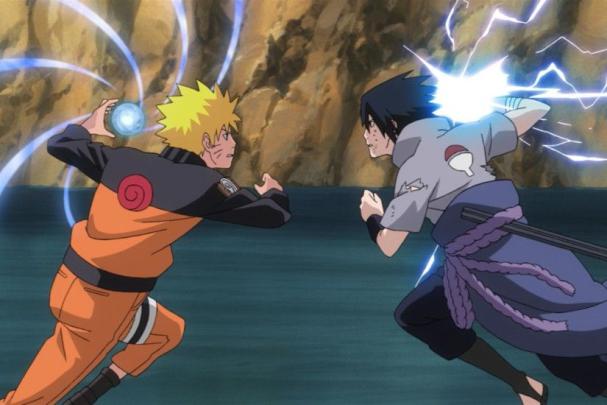 Wallpaper Naruto Vs Sasuke - Hachiman Wallpaper