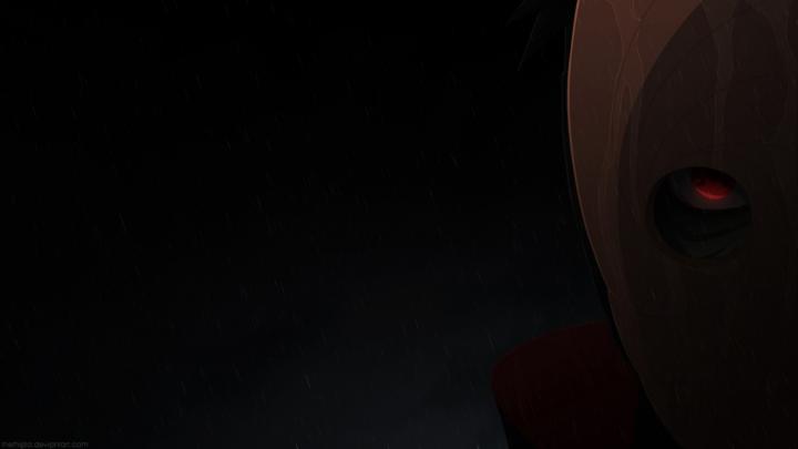 Free download 1920x1080 rain naruto shippuden sharingan tobi uchiha 