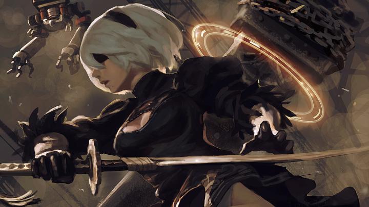 Nier Automata 2b Hot - 1920x1080 Wallpaper - teahub.io