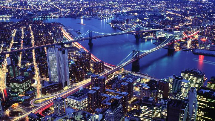 Free download New york at night wallpaper SF Wallpaper [1920x1080] for 