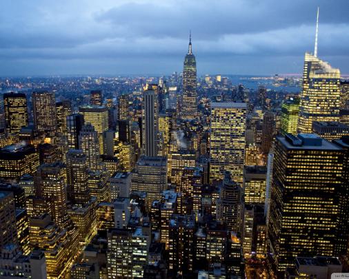 Free download Manhattan At Night Wallpaper 1920x1080 Manhattan At Night 