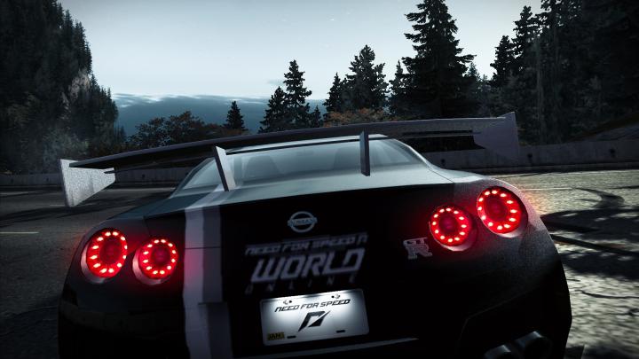 Download Wallpaper 1920x1080 nfs, need for speed, nissan gtr, lights 