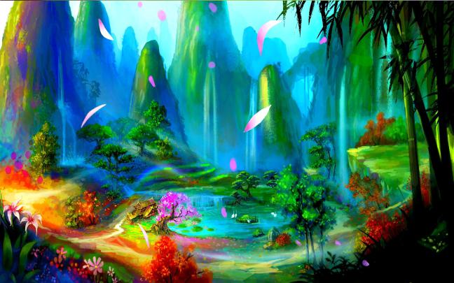 Abstract Paradise Wallpapers - Top Free Abstract Paradise Backgrounds 