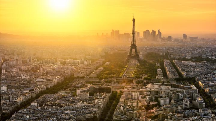 Paris In Sunlight Wallpaper for Desktop 1920x1080 Full HD
