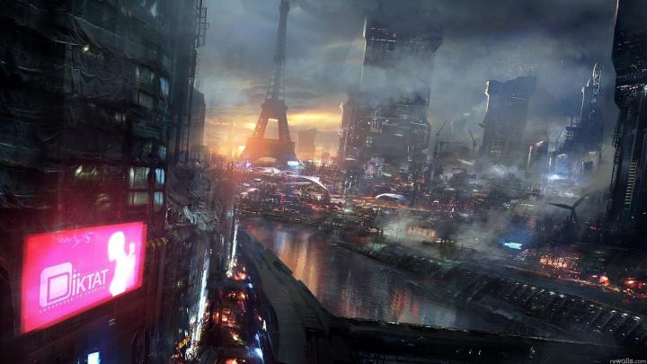 [50+] Futuristic City Wallpaper 1920x1080 