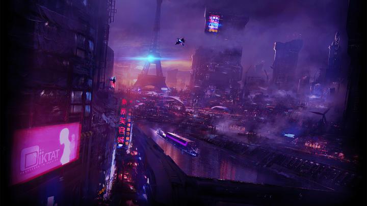 1920x1080 Neon Paris Laptop Full HD 1080P HD 4k Wallpapers, Images 